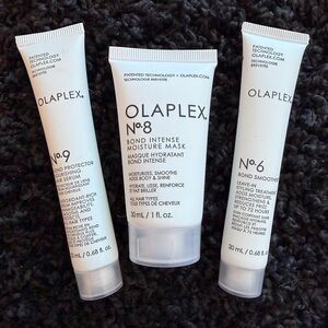 NEW BUNDLE - OLAPLEX No. 9, No. 8, No. 6 Hair Care Set Travel Size